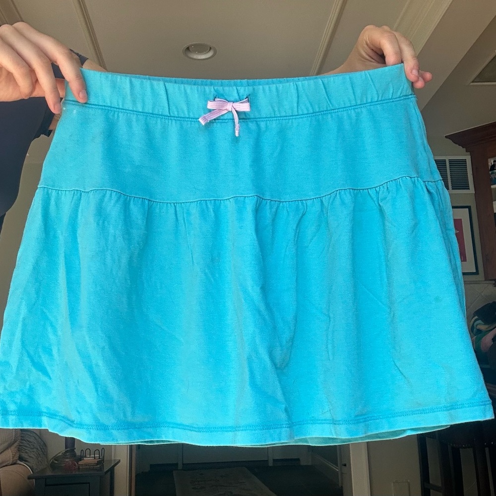 Wonder Nation Blue Skater Mini Skirt Resort Wear